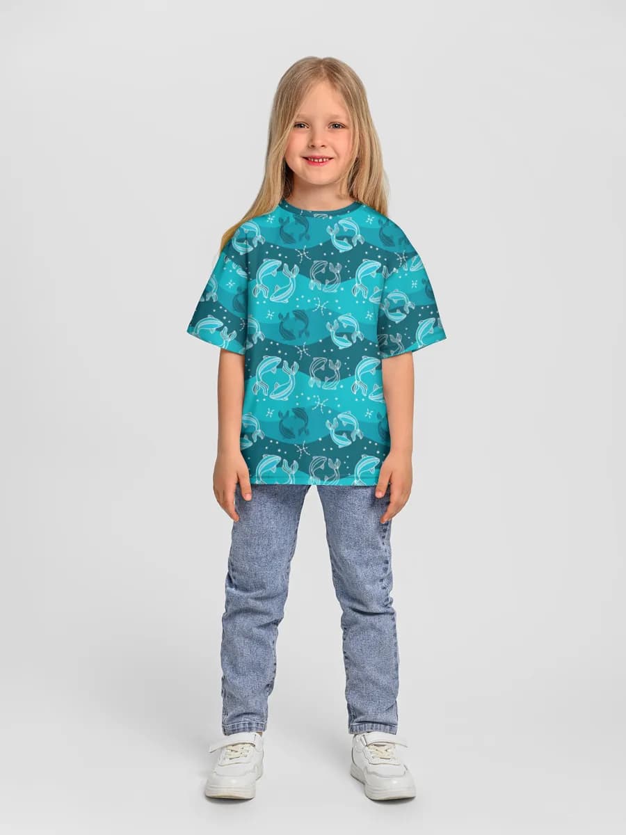 Children's T-shirt. Oversized