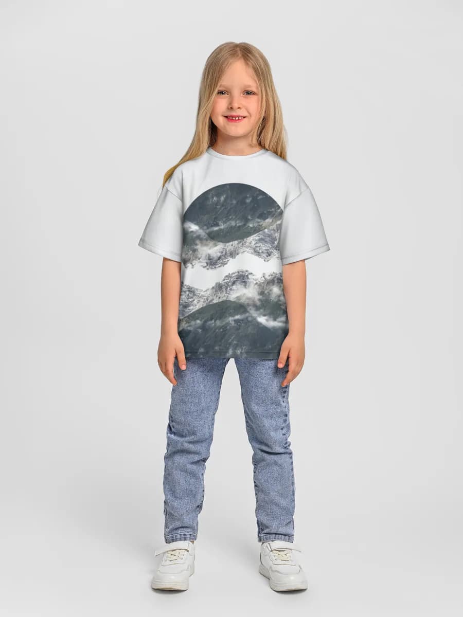 Children's T-shirt. Oversized