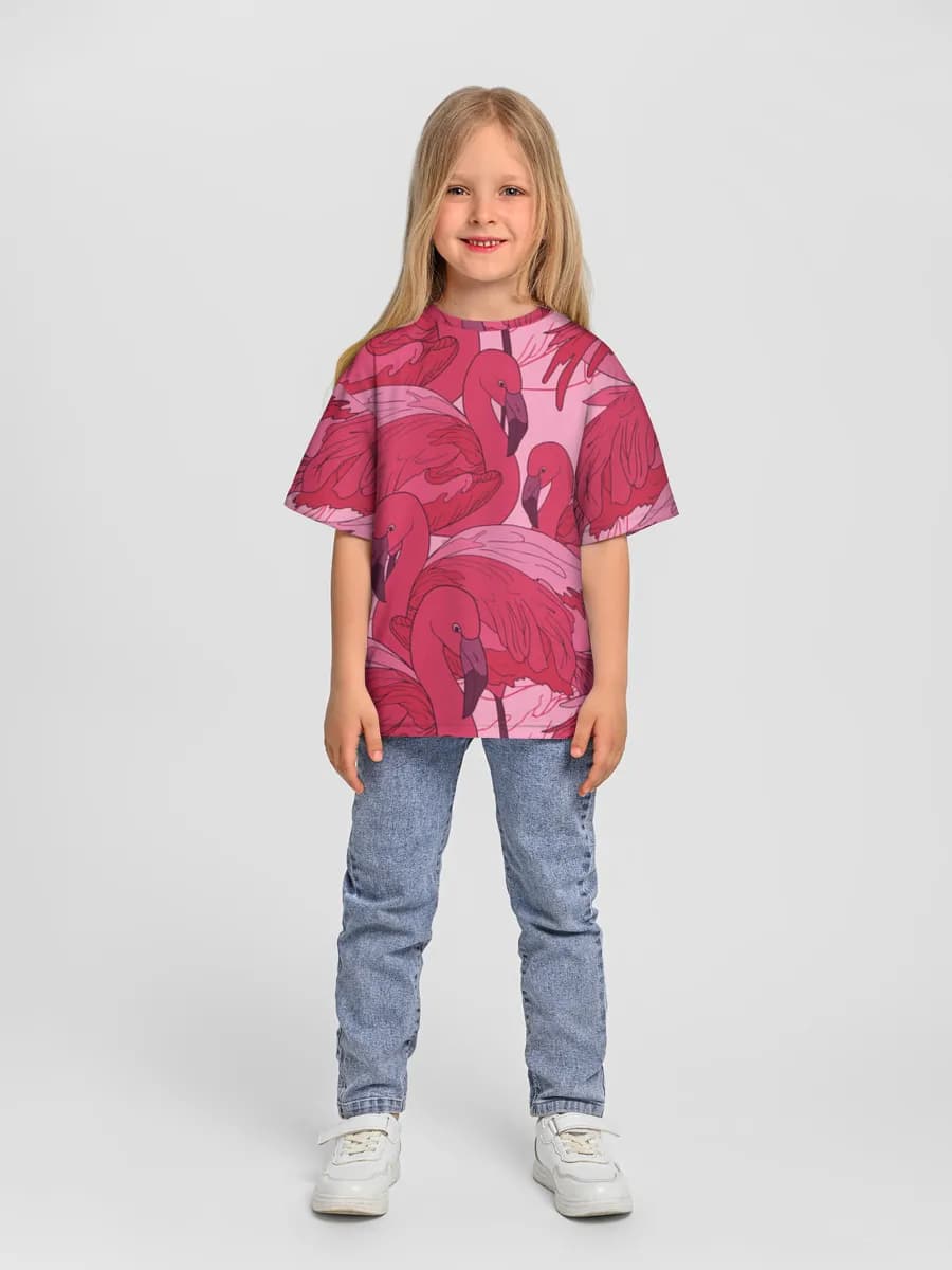 Pink Flamingo Crowd