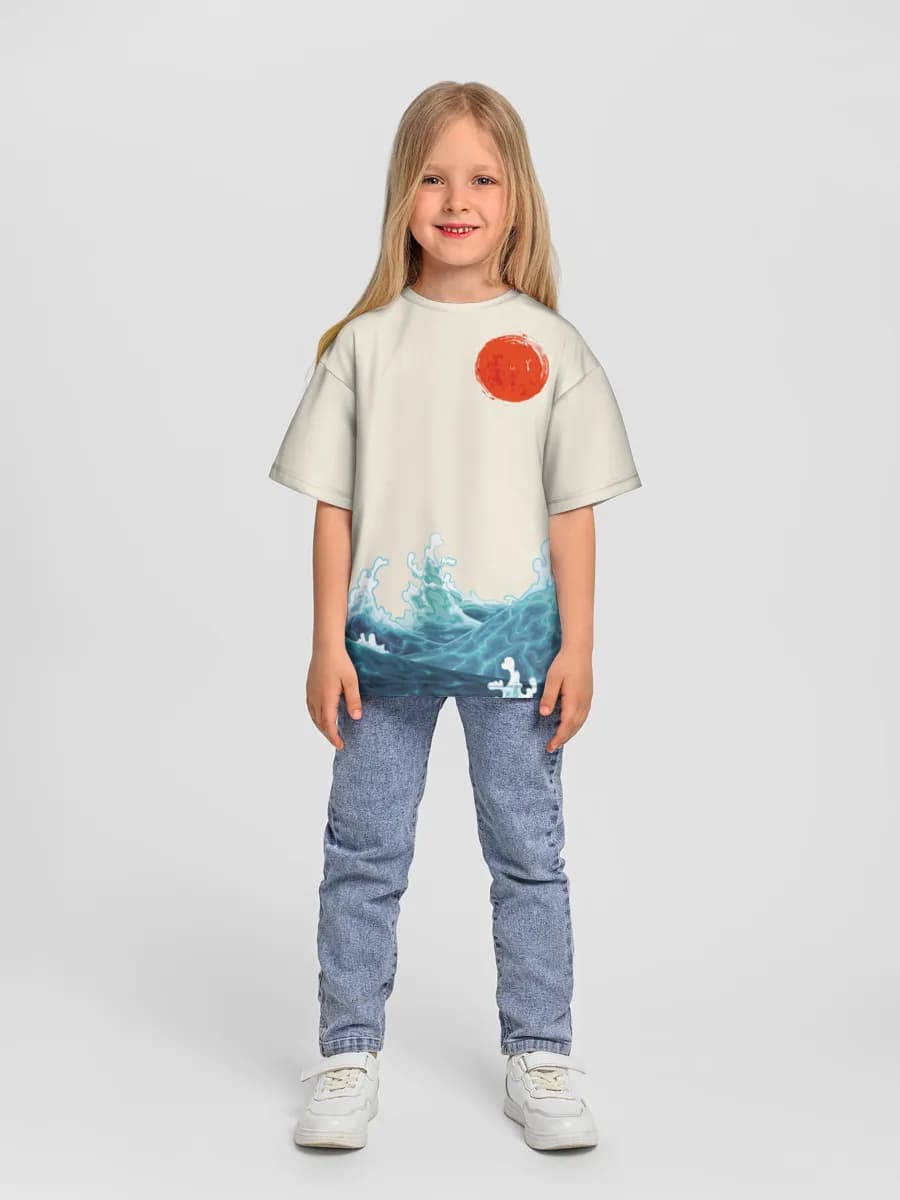 Children's T-shirt. Oversized