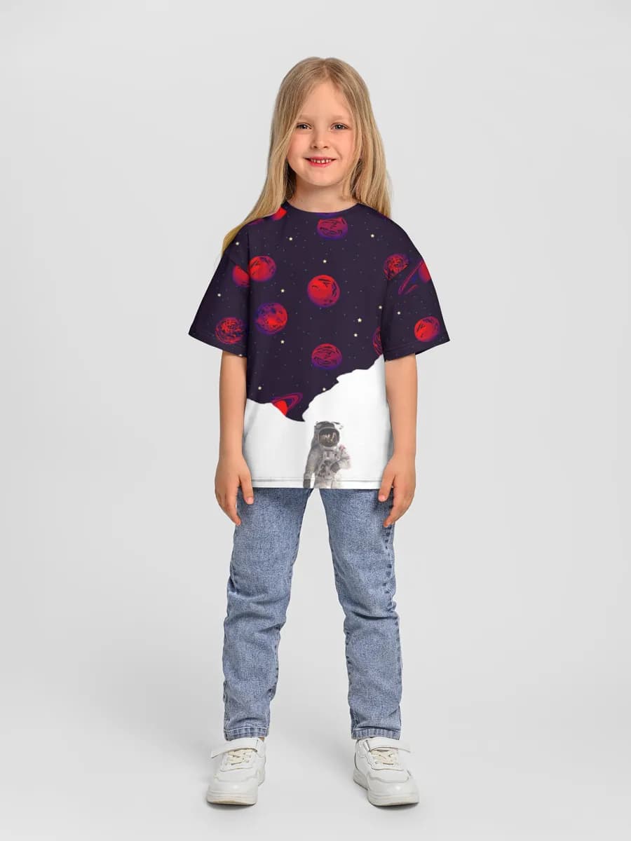 Children's T-shirt. Oversized