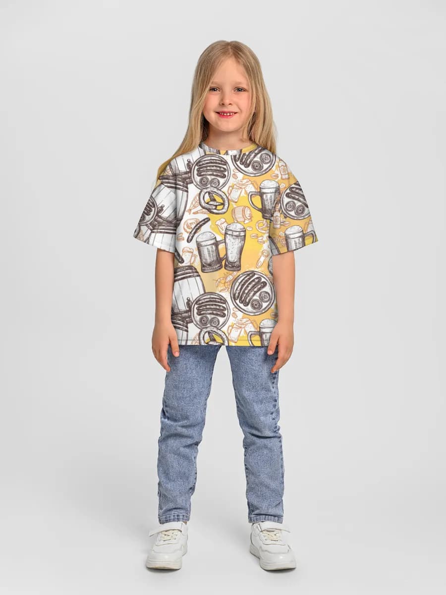 Children's T-shirt. Oversized