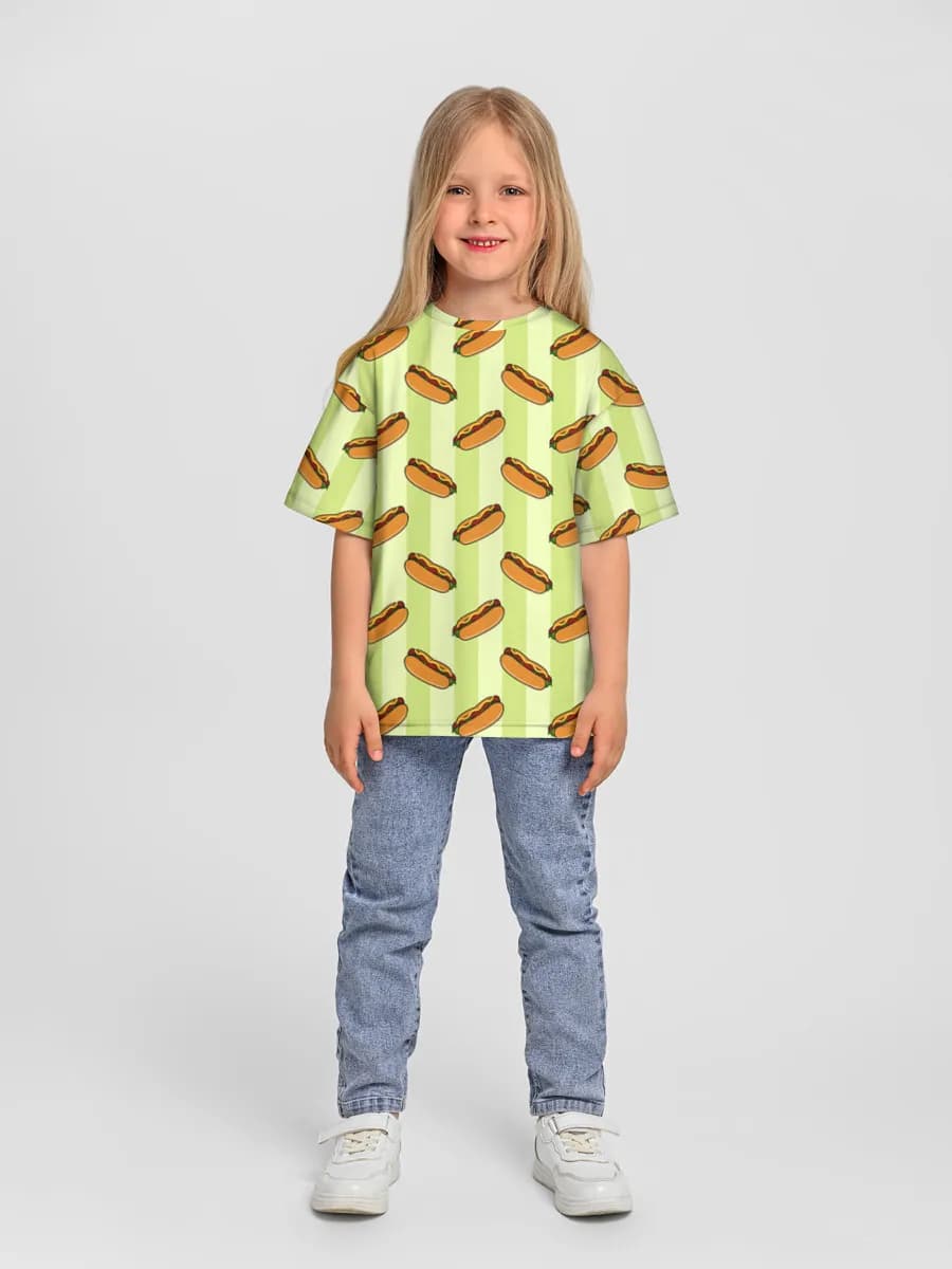 Children's T-shirt. Oversized