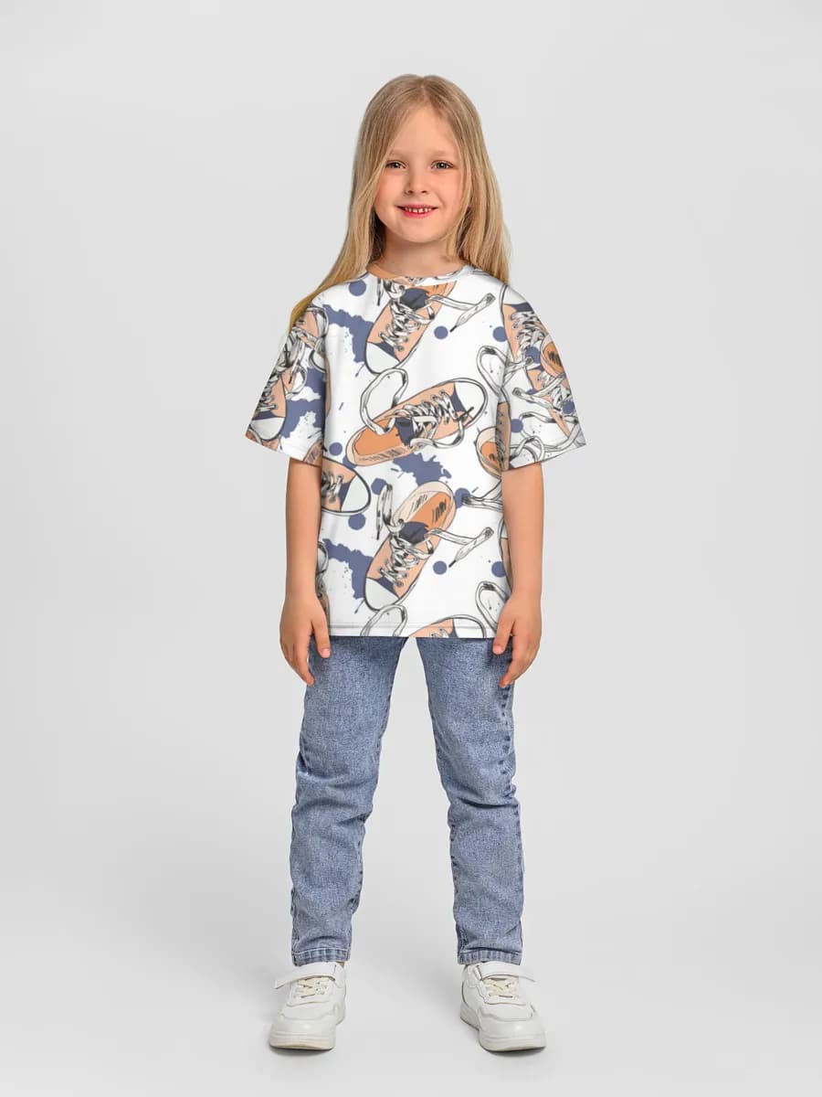 Children's T-shirt. Oversized