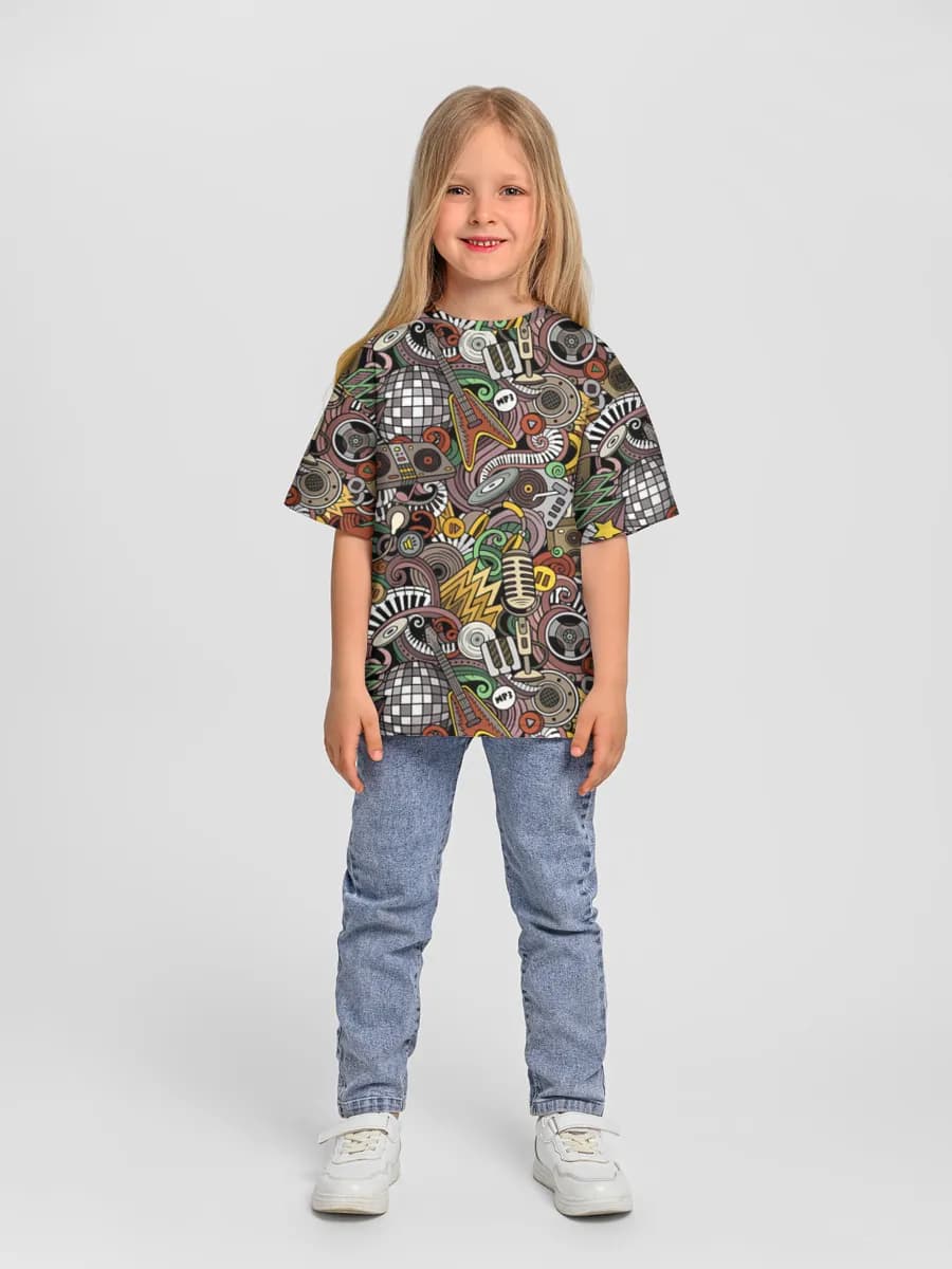 Children's T-shirt. Oversized