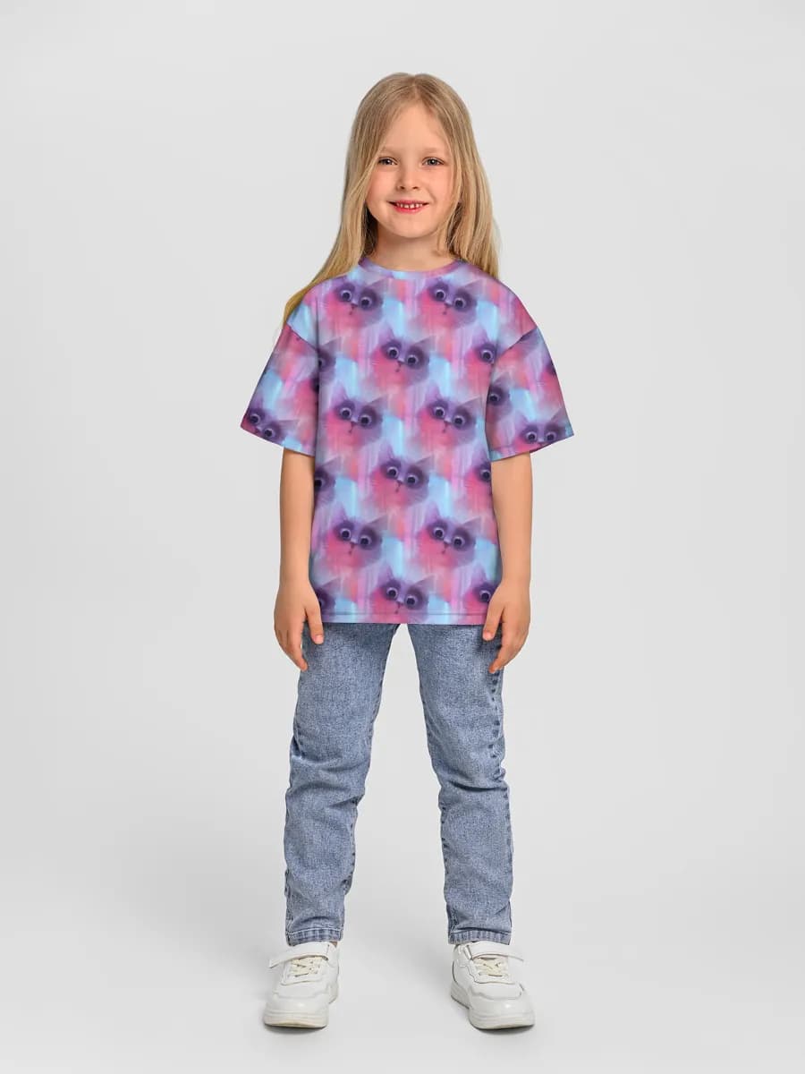 Children's T-shirt. Oversized