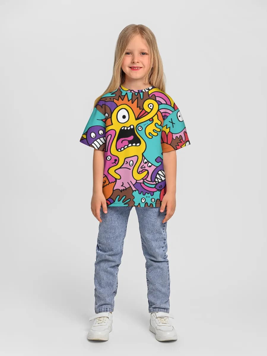 Children's T-shirt. Oversized