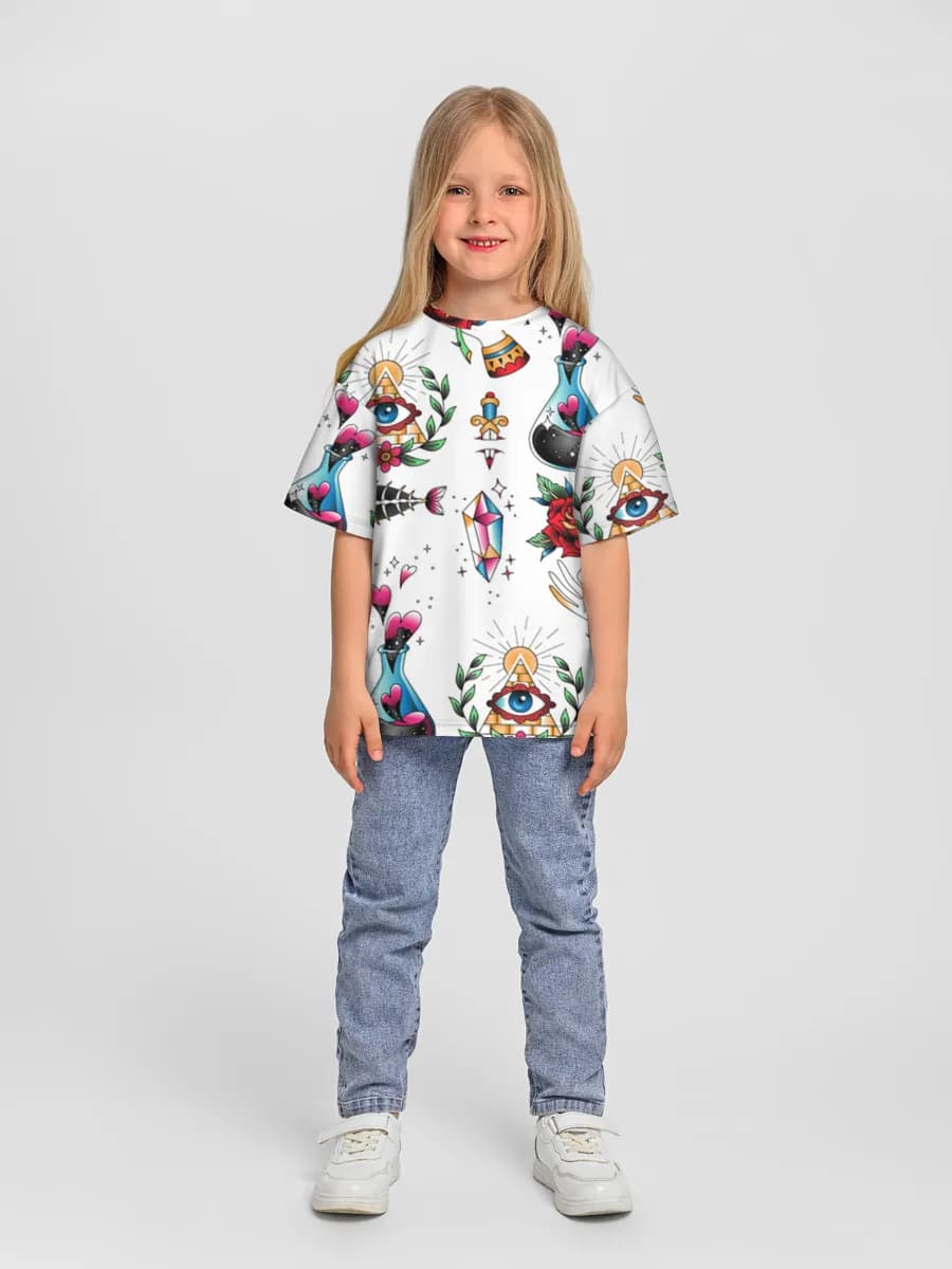 Children's T-shirt. Oversized