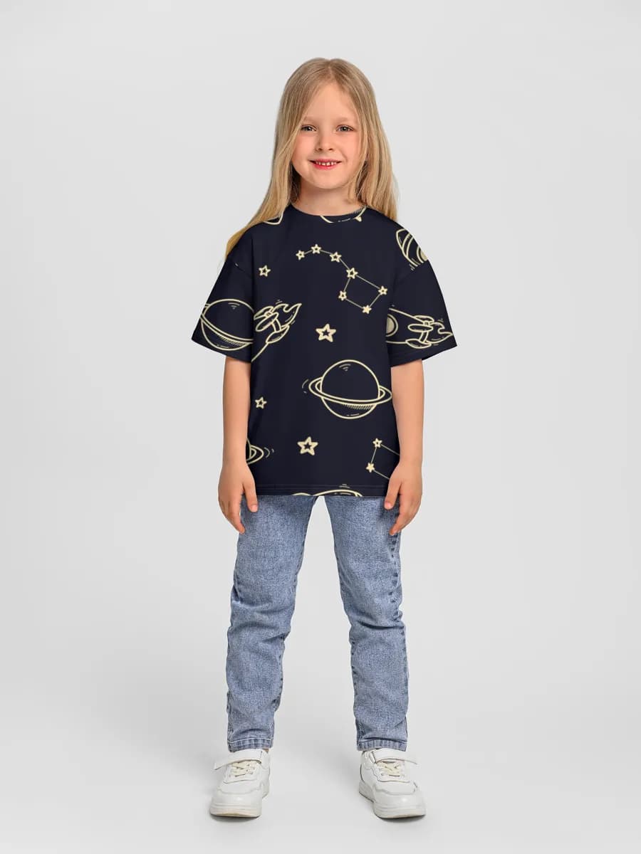 Children's T-shirt. Oversized
