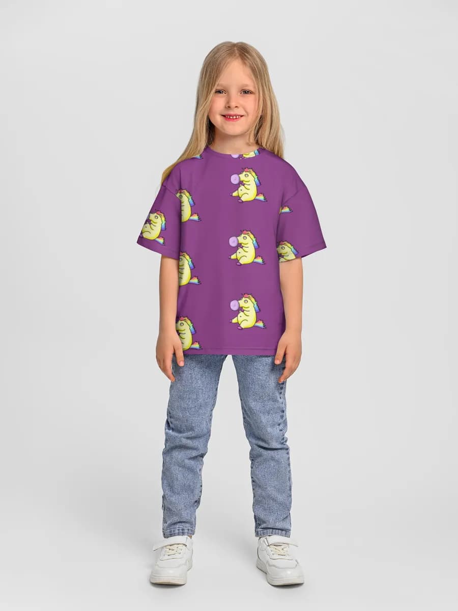 Children's T-shirt. Oversized