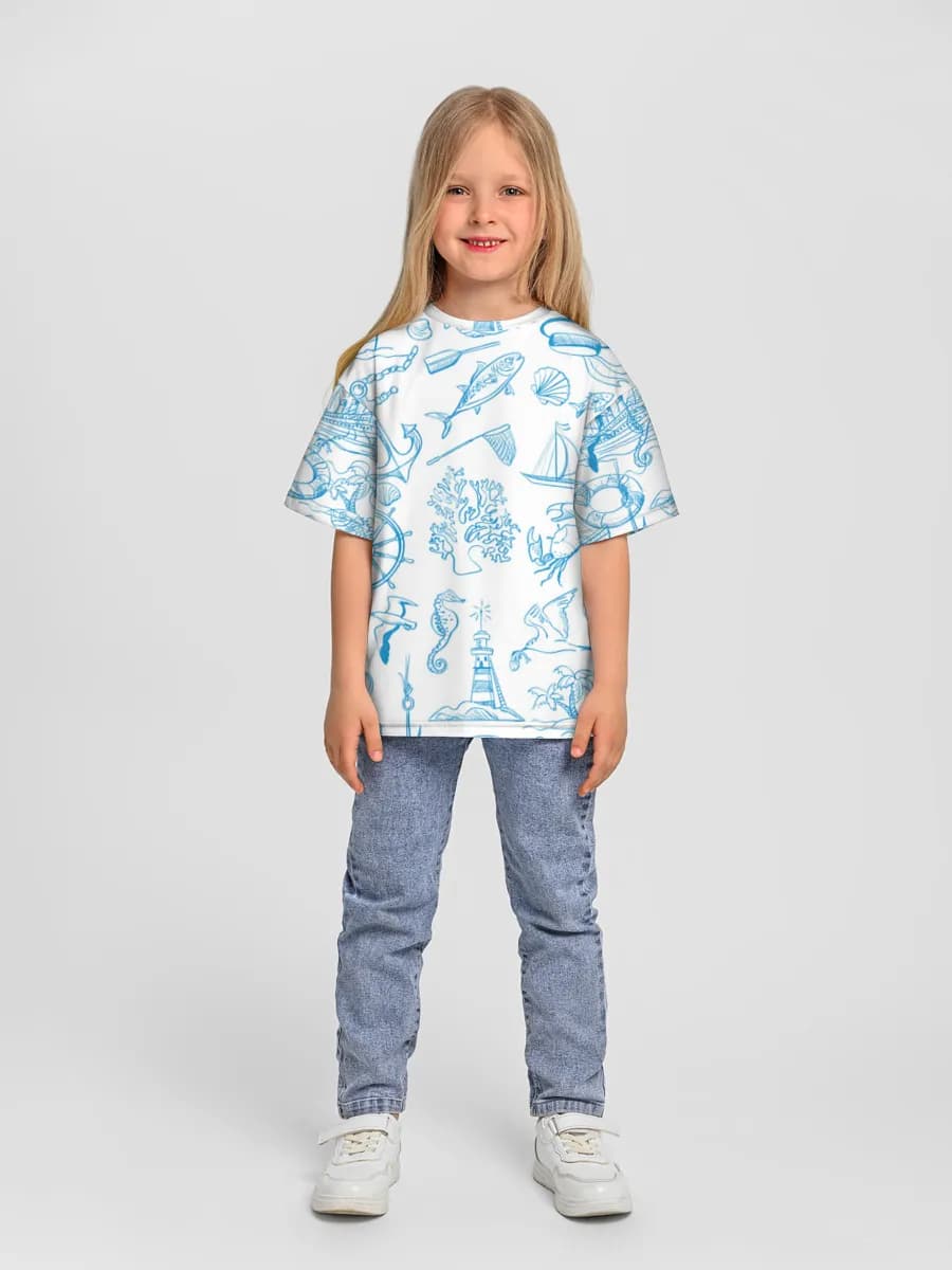 Children's T-shirt. Oversized