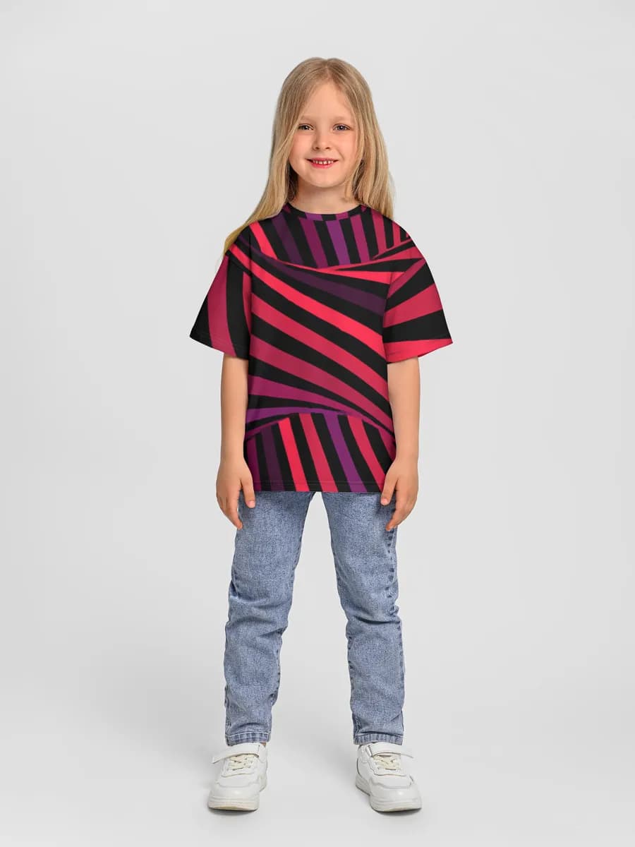 Psychedelic Stripe Vortex