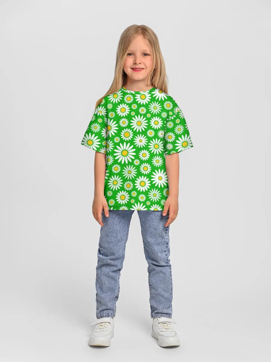 Groovy Daisy Flower Field