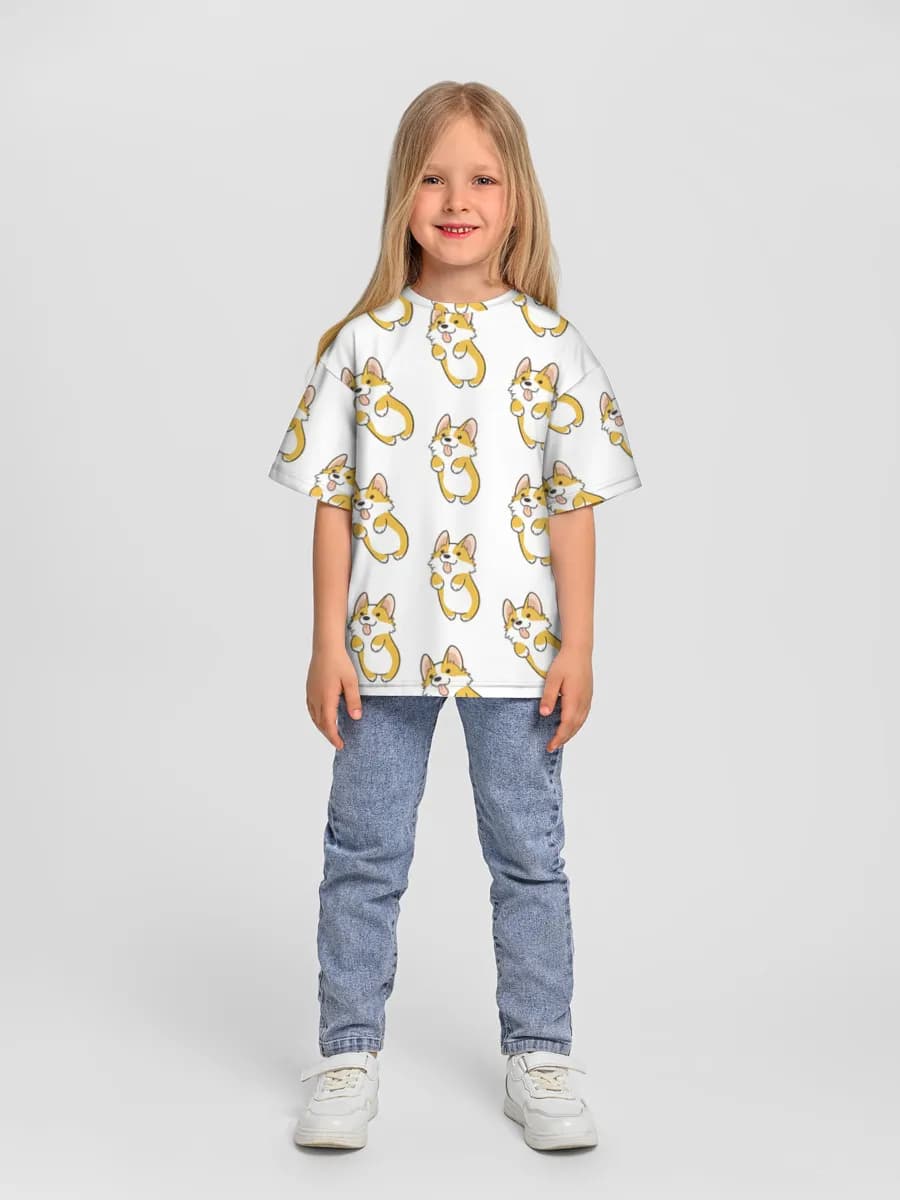 Children's T-shirt. Oversized