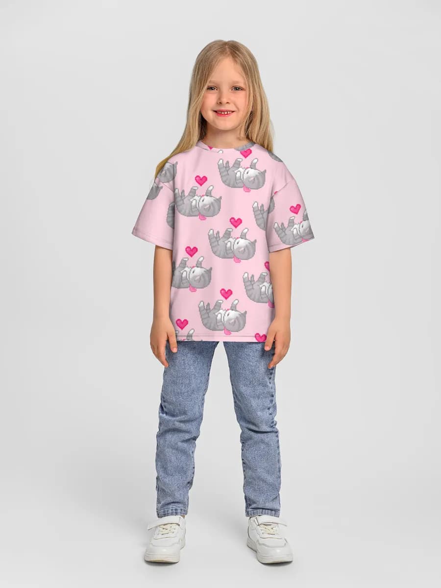 Children's T-shirt. Oversized