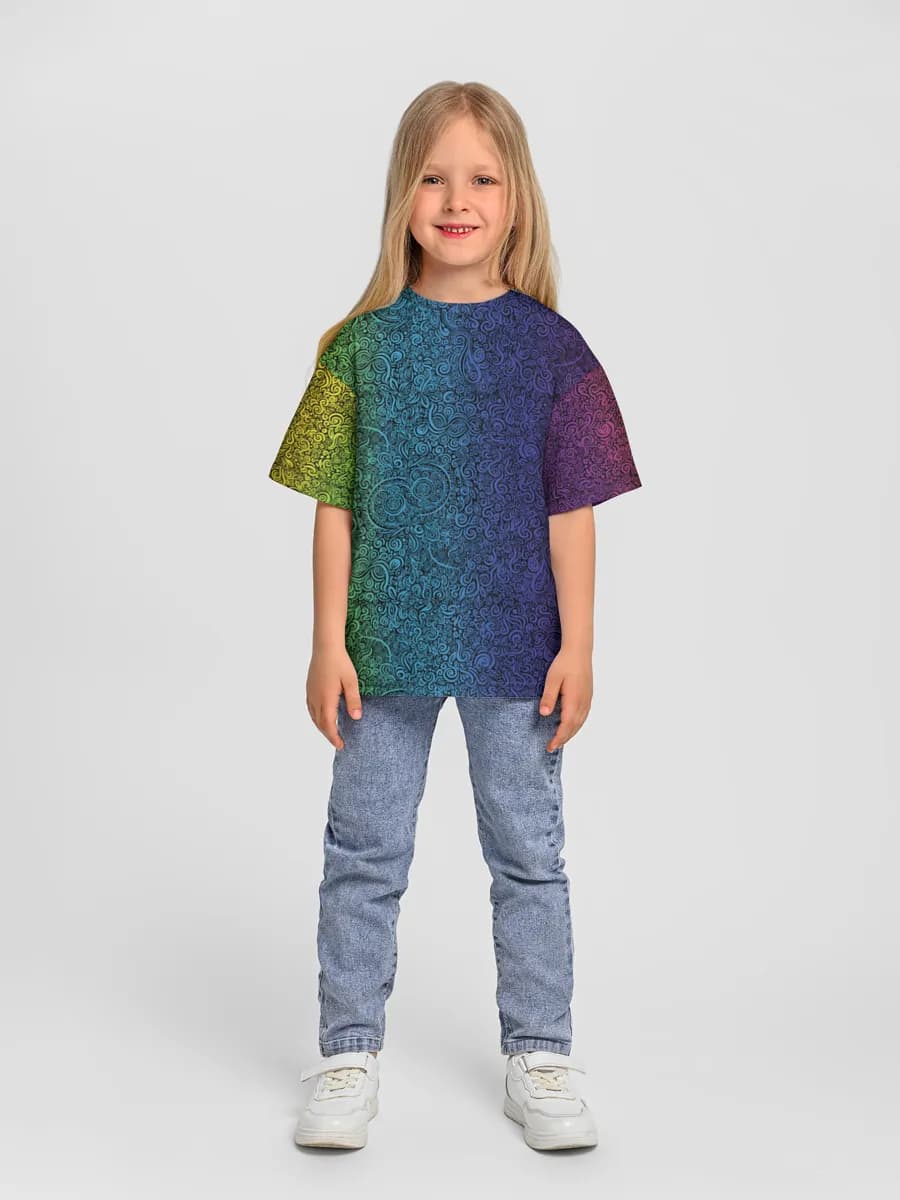 Children's T-shirt. Oversized