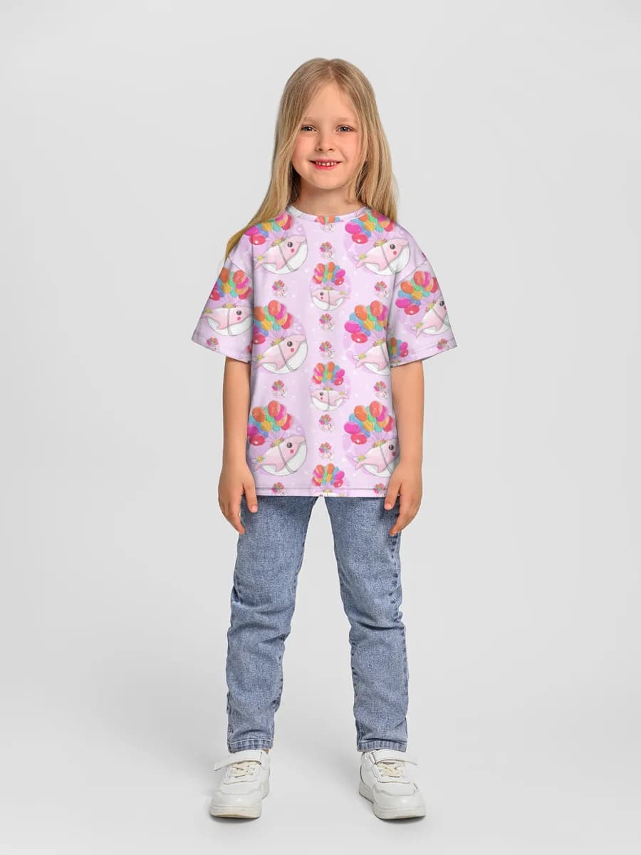 Children's T-shirt. Oversized