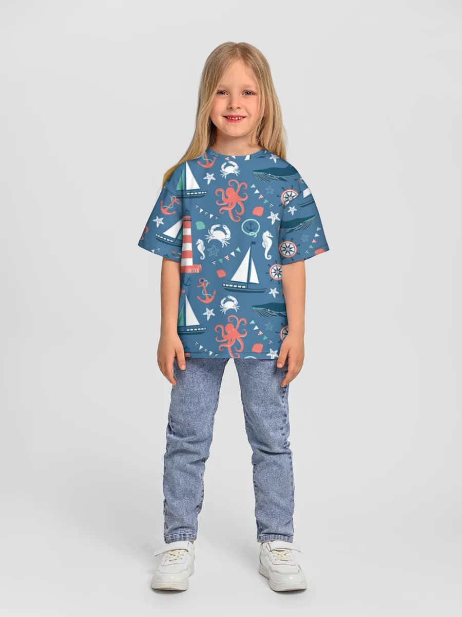 Children's T-shirt. Oversized