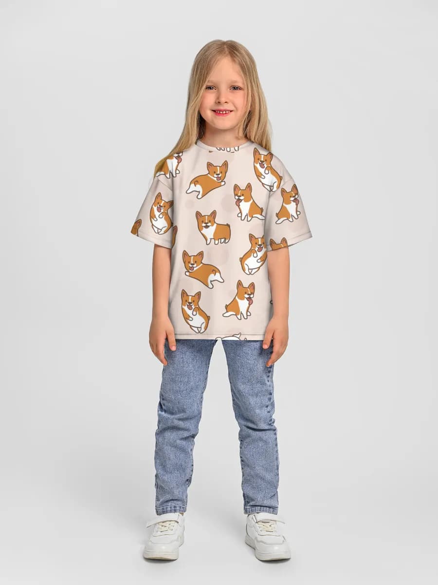 Children's T-shirt. Oversized