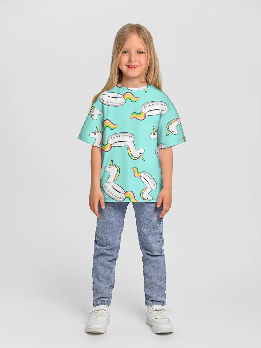 Children's T-shirt. Oversized