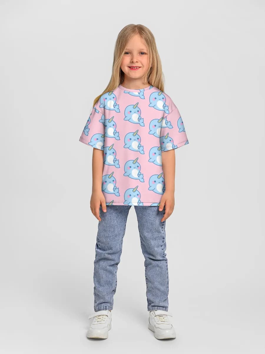 Children's T-shirt. Oversized