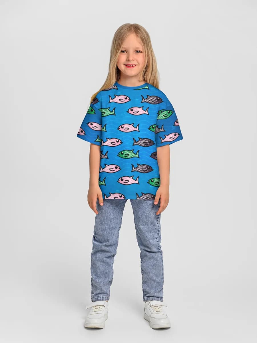 Children's T-shirt. Oversized