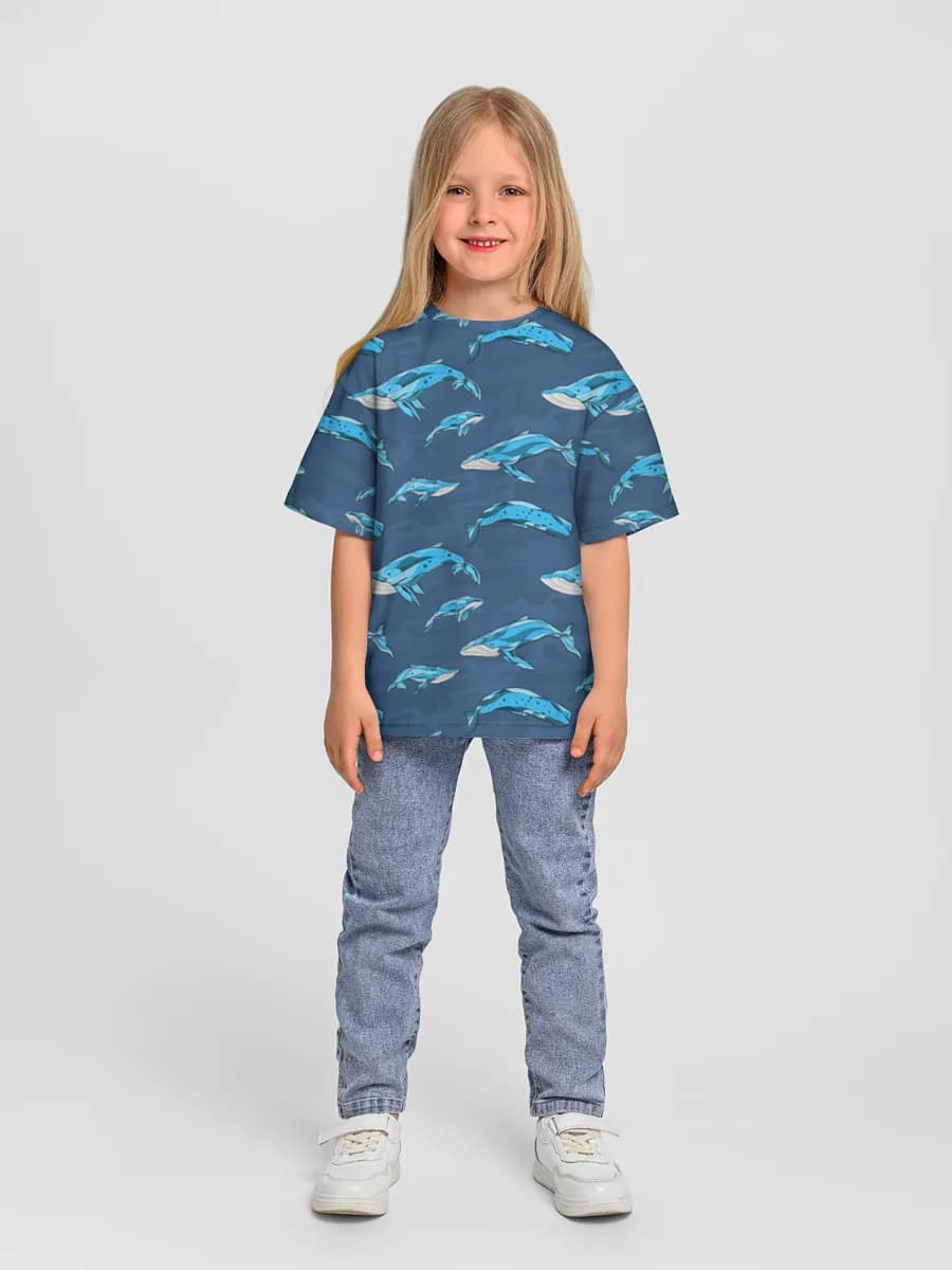 Children's T-shirt. Oversized