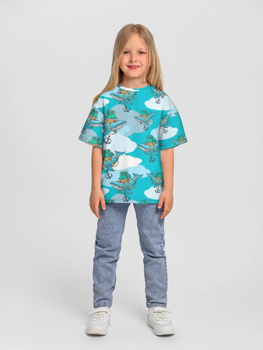 Children's T-shirt. Oversized