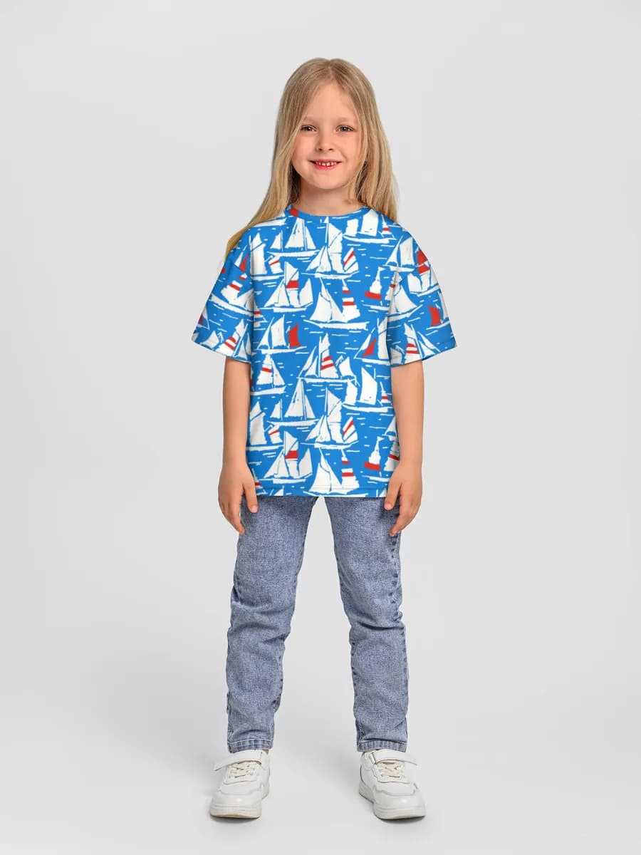 Children's T-shirt. Oversized