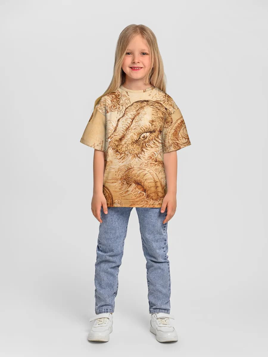 Children's T-shirt. Oversized