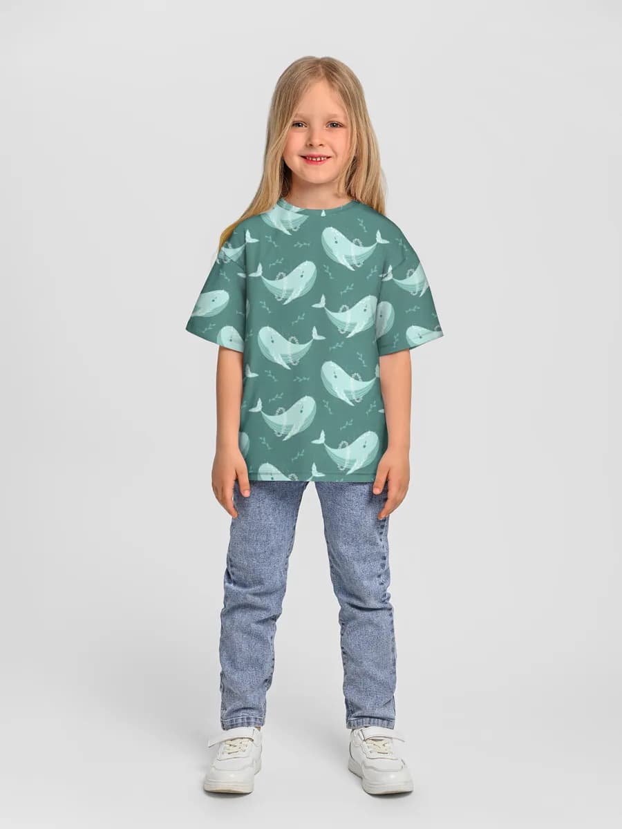 Children's T-shirt. Oversized