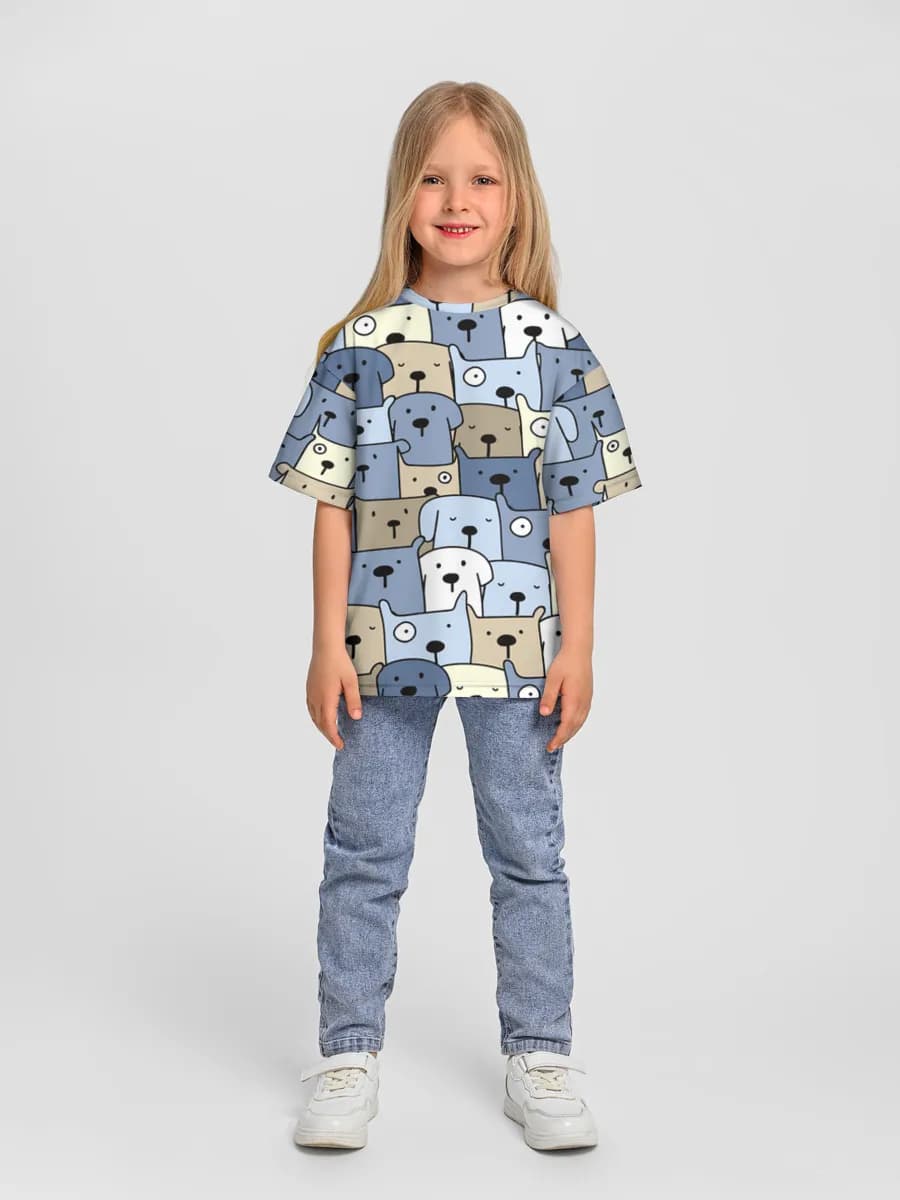 Children's T-shirt. Oversized