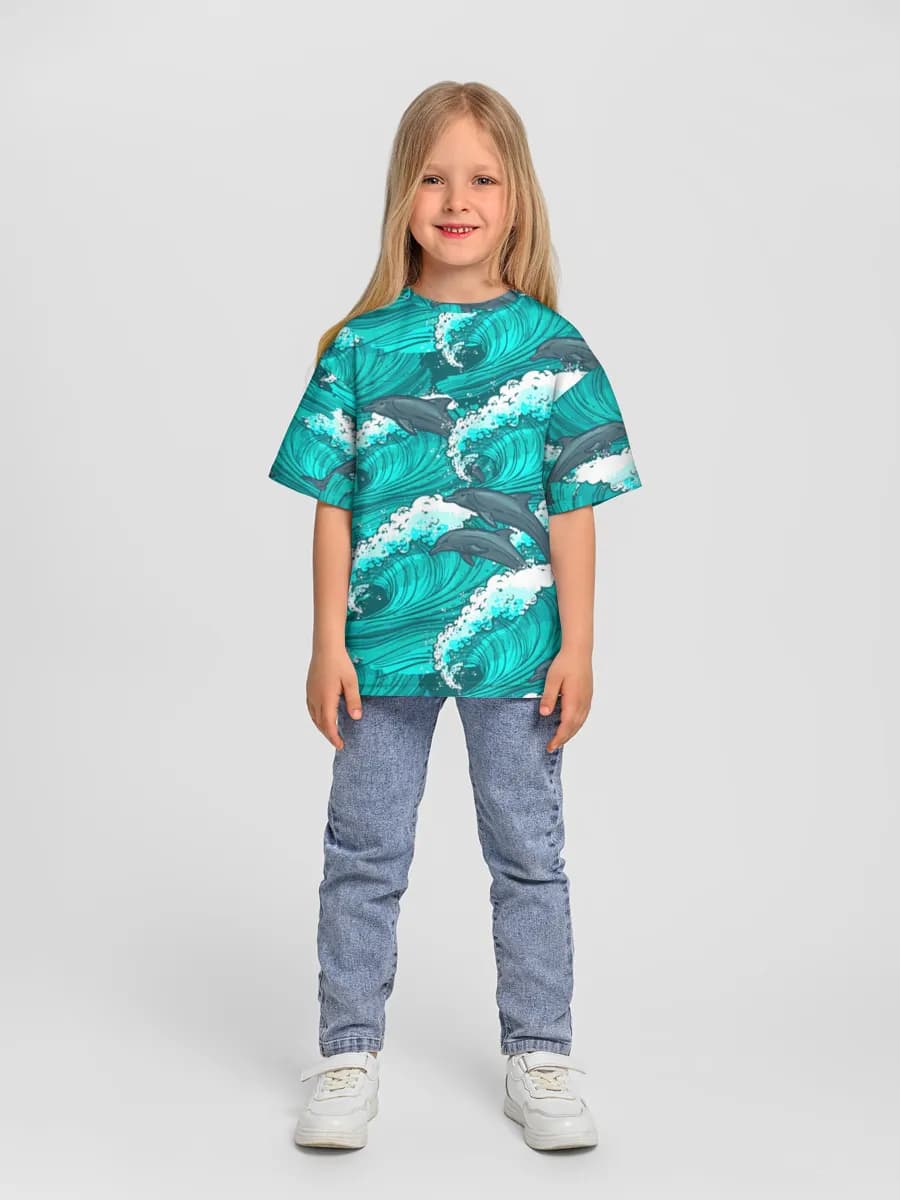 Children's T-shirt. Oversized