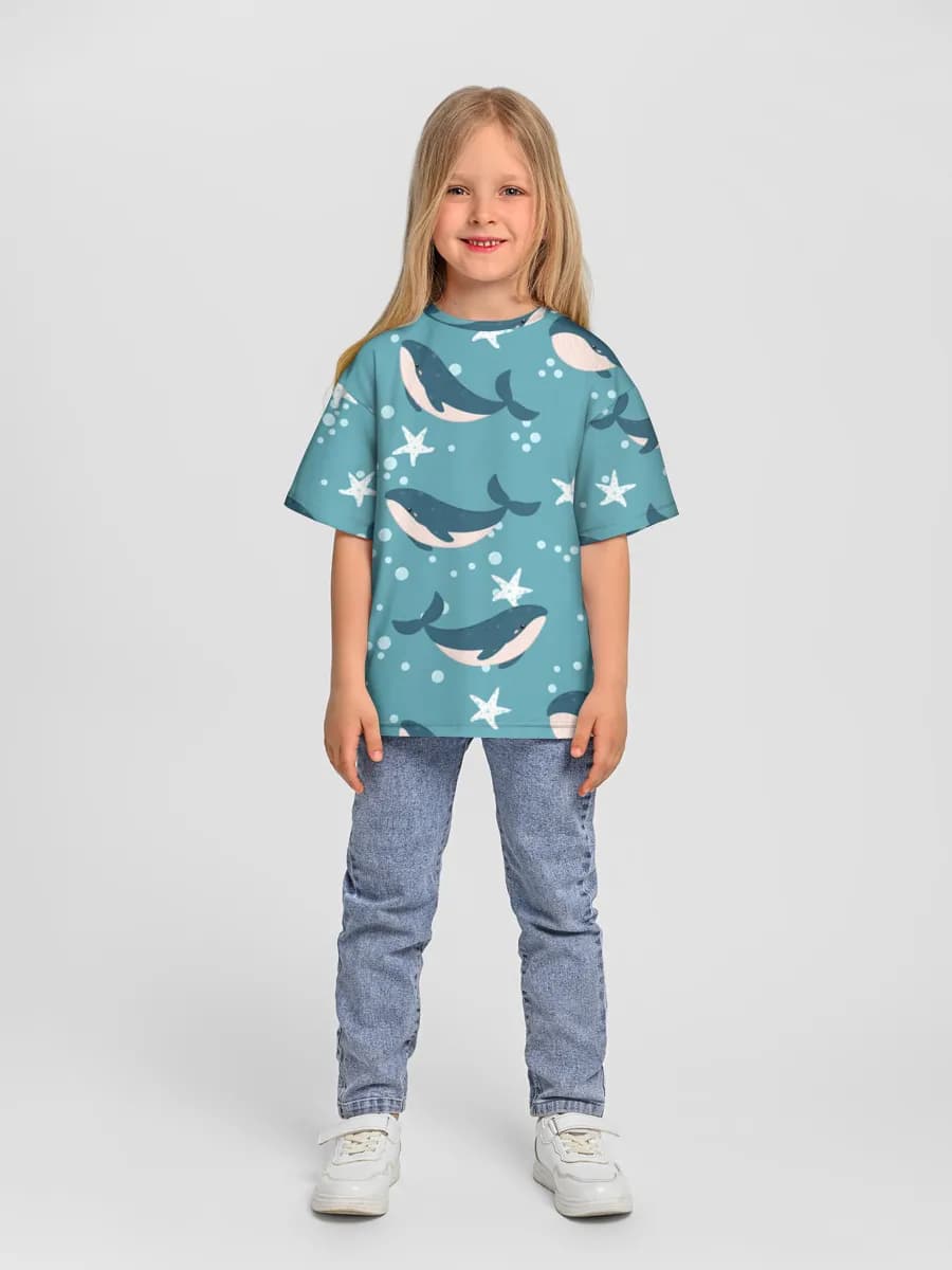 Children's T-shirt. Oversized