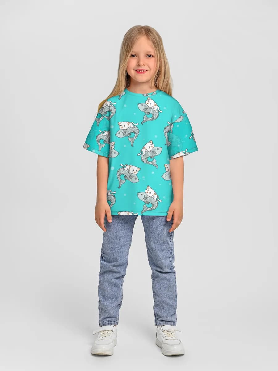 Children's T-shirt. Oversized