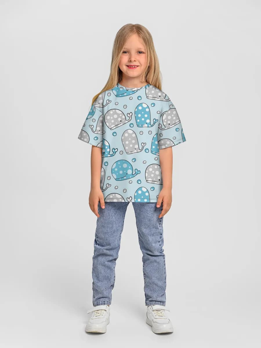 Children's T-shirt. Oversized