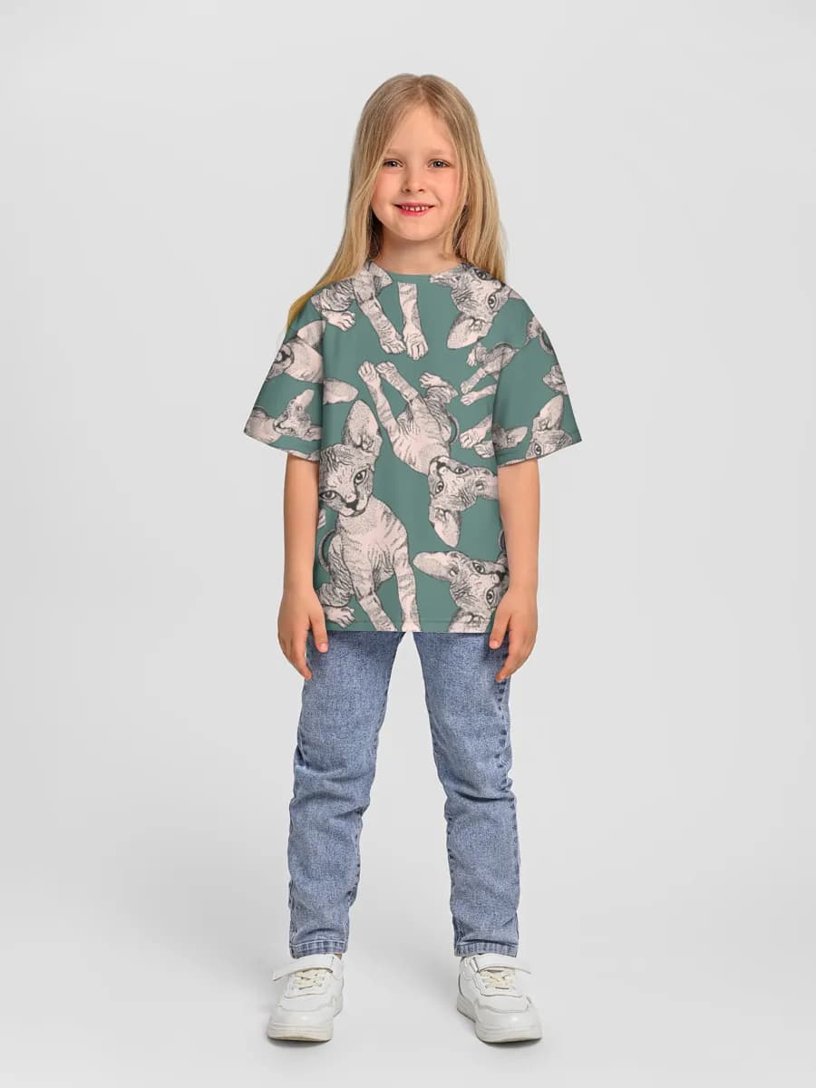 Children's T-shirt. Oversized