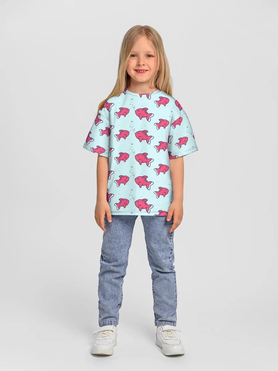 Children's T-shirt. Oversized