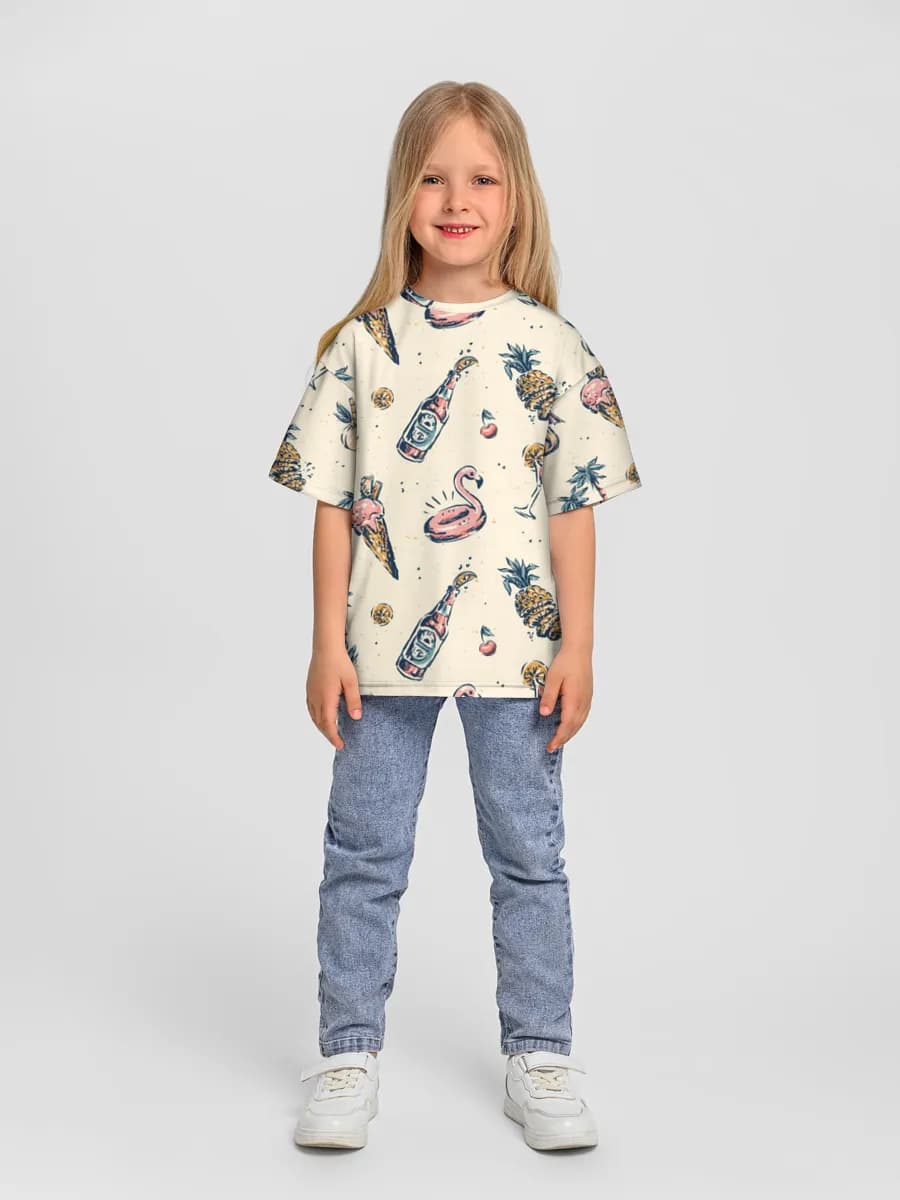 Children's T-shirt. Oversized