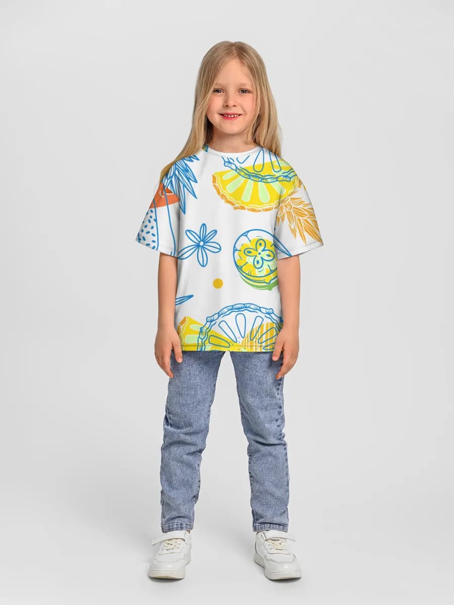 Children's T-shirt. Oversized
