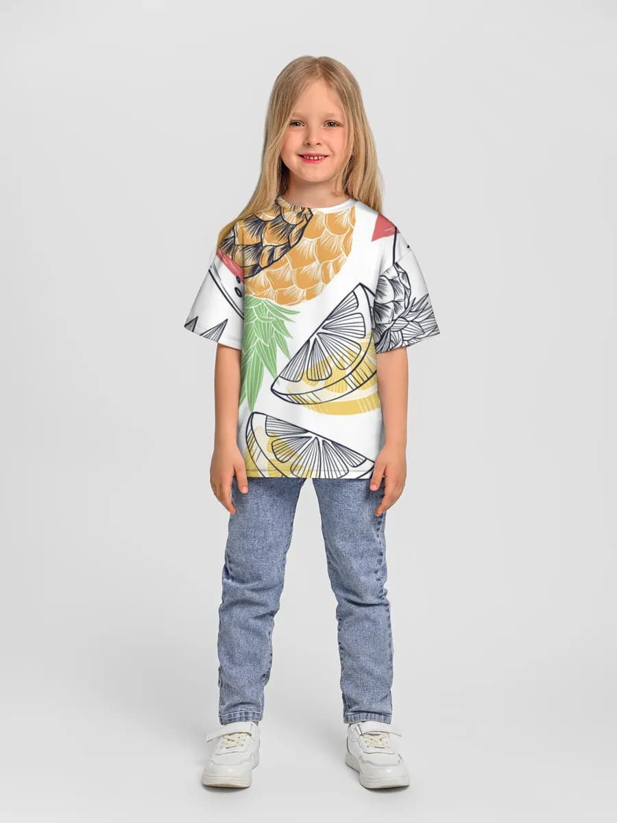 Children's T-shirt. Oversized