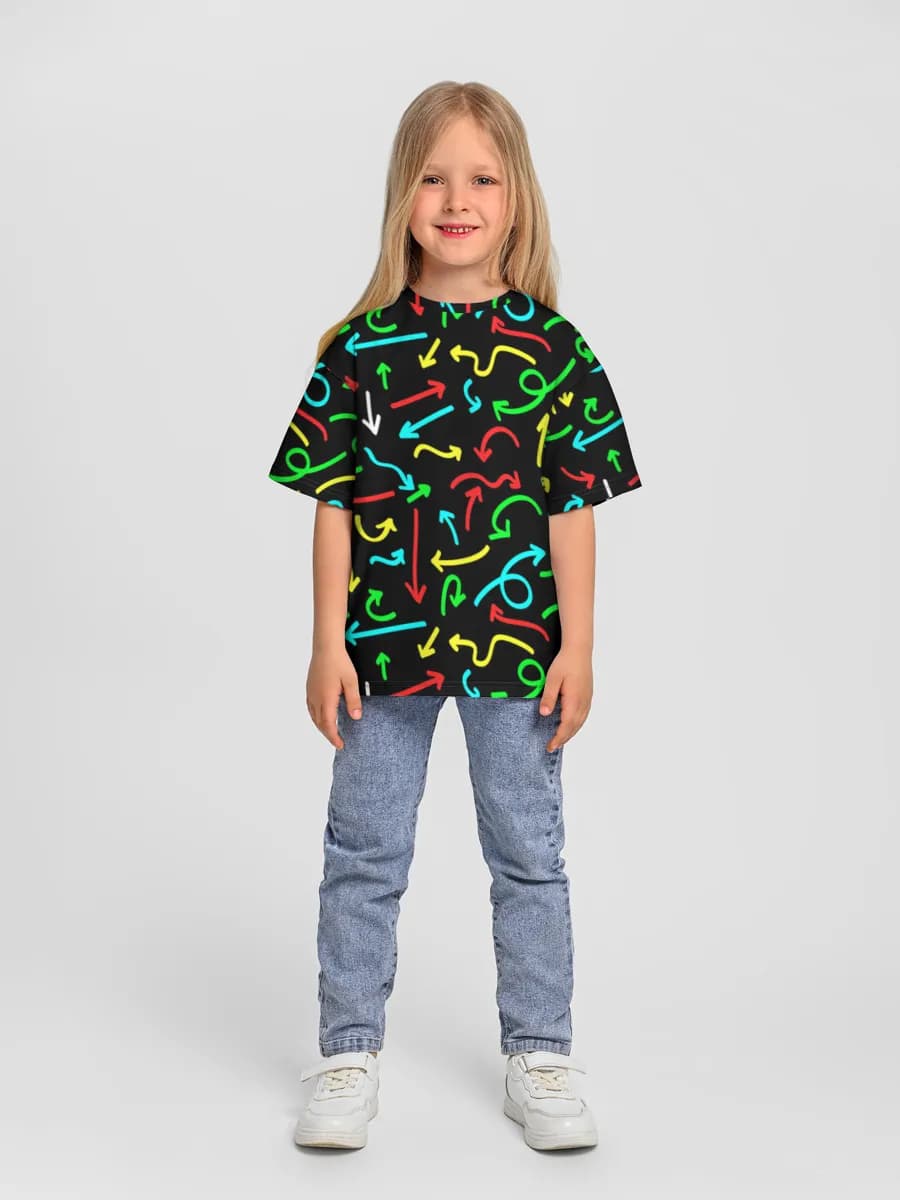 Children's T-shirt. Oversized