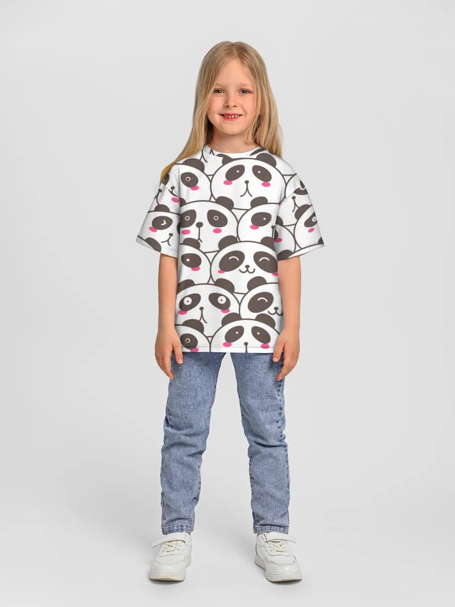Children's T-shirt. Oversized