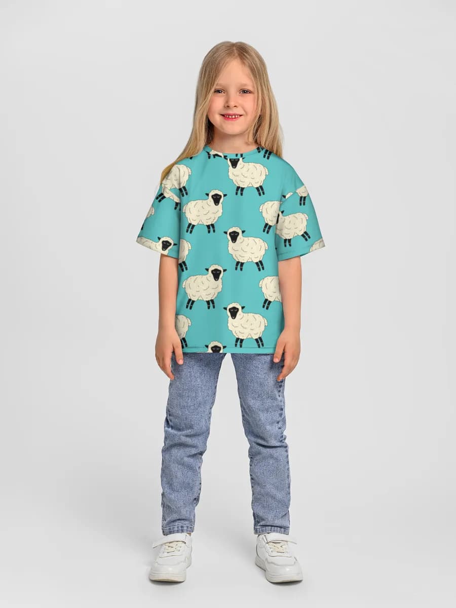 Children's T-shirt. Oversized