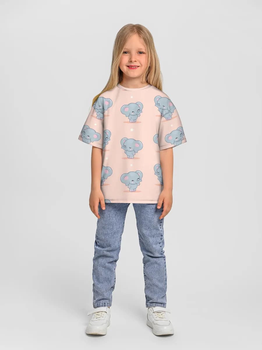 Children's T-shirt. Oversized