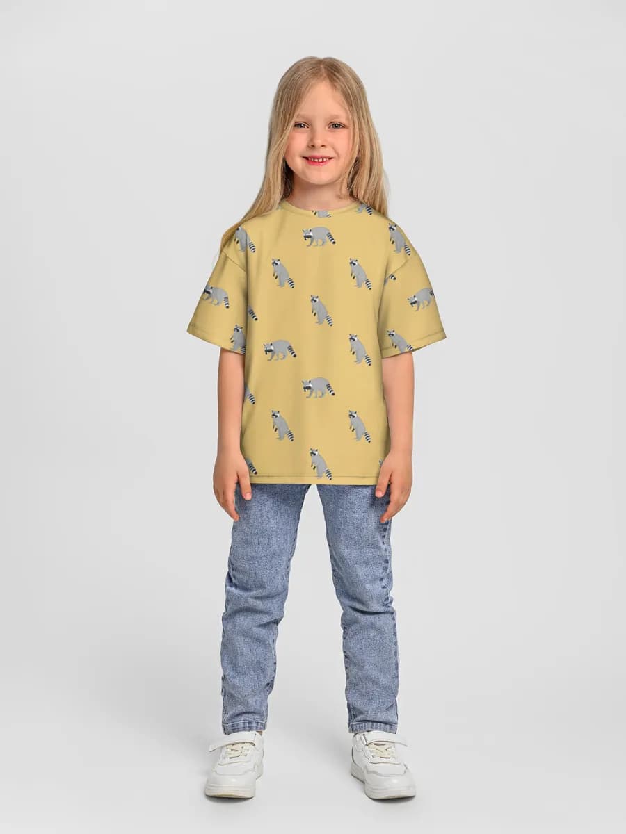 Children's T-shirt. Oversized