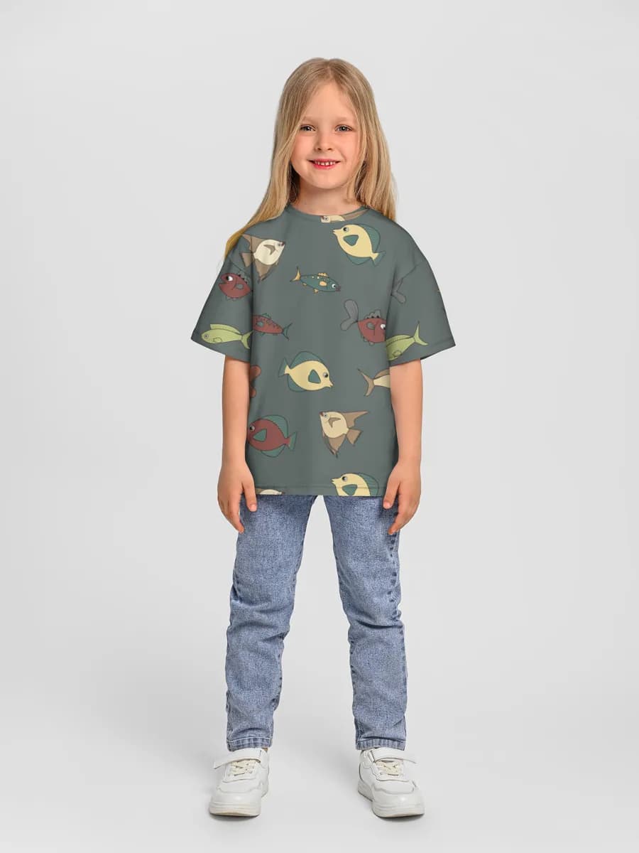 Children's T-shirt. Oversized