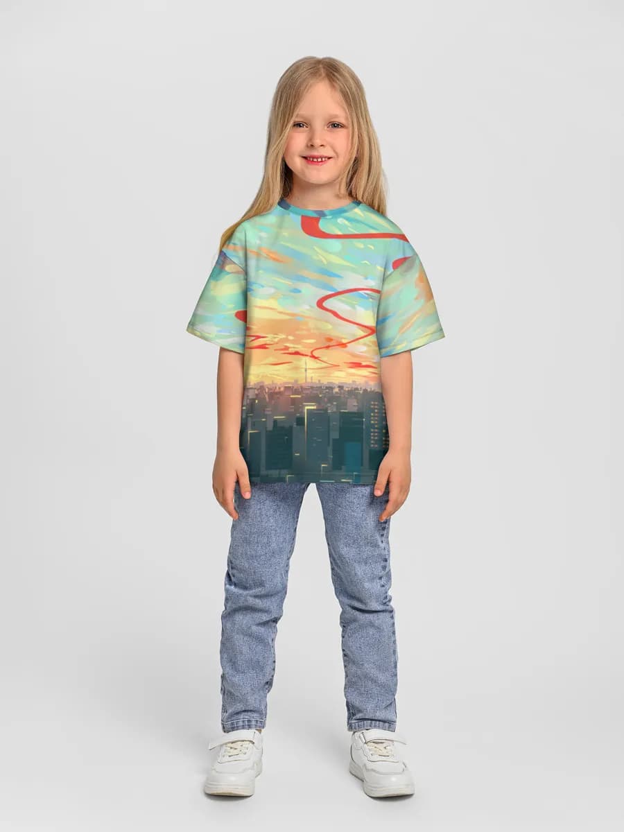 Children's T-shirt. Oversized