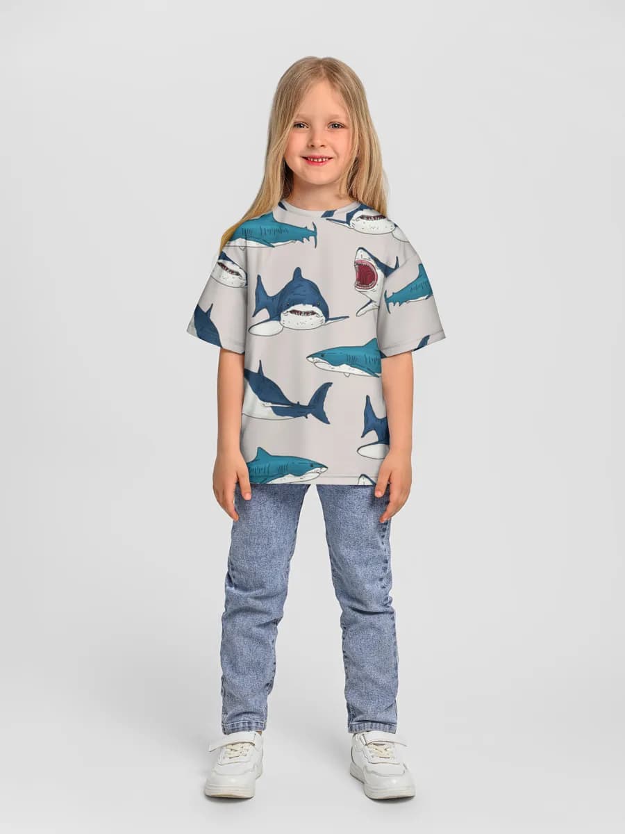 Children's T-shirt. Oversized