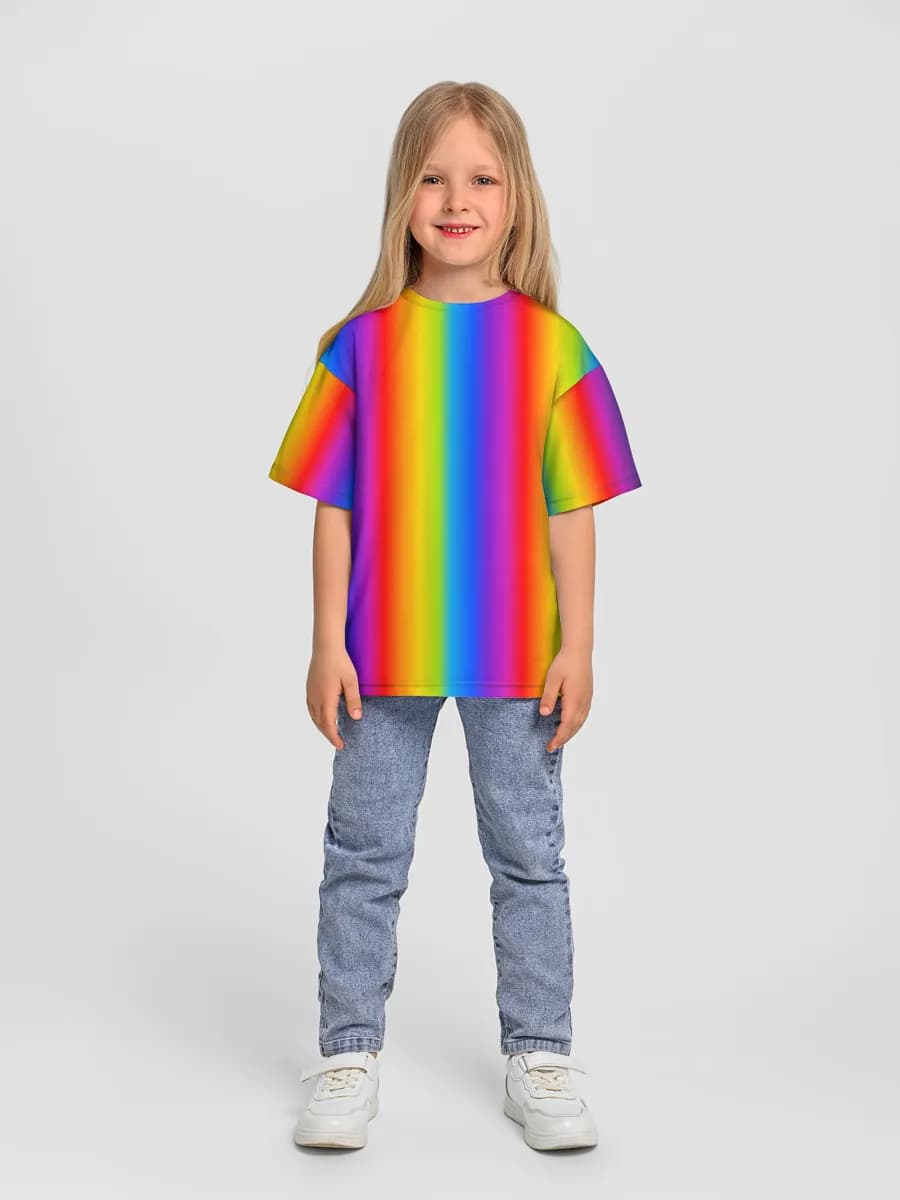 Rainbow Gradient Stripes